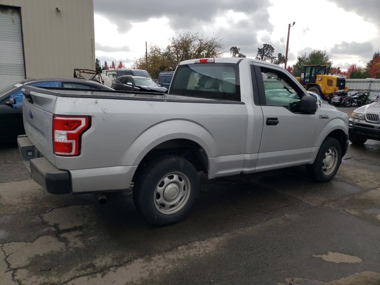 2019 Ford F-150 VIN 1FTMF1CB8KKD90677 Copart auction photo, side damage thumbnail 3