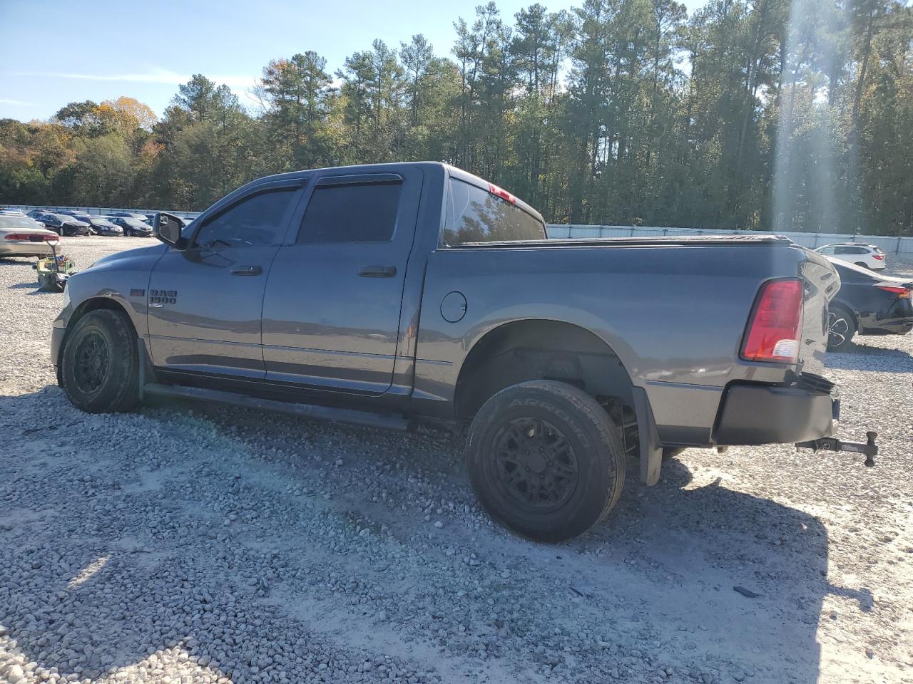 2021 RAM 1500 VIN 3C6RR6KT8MG663705 Copart auction photo, undercarriage / front end damage thumbnail 2