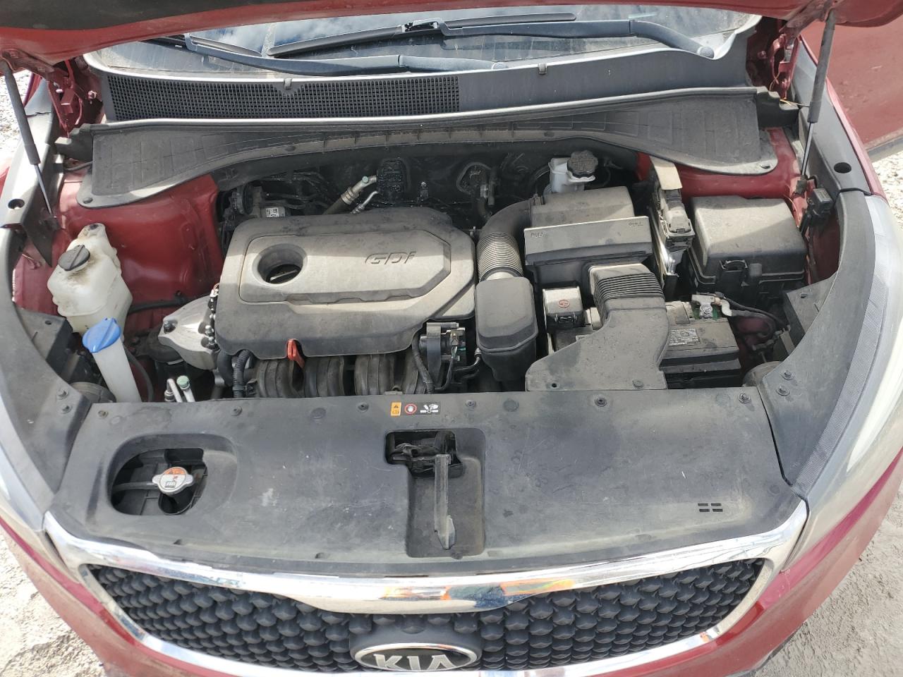 2016 KIA Sorento VIN 5XYPG4A36GG098482 Copart auction photo, hail / all over damage thumbnail 13