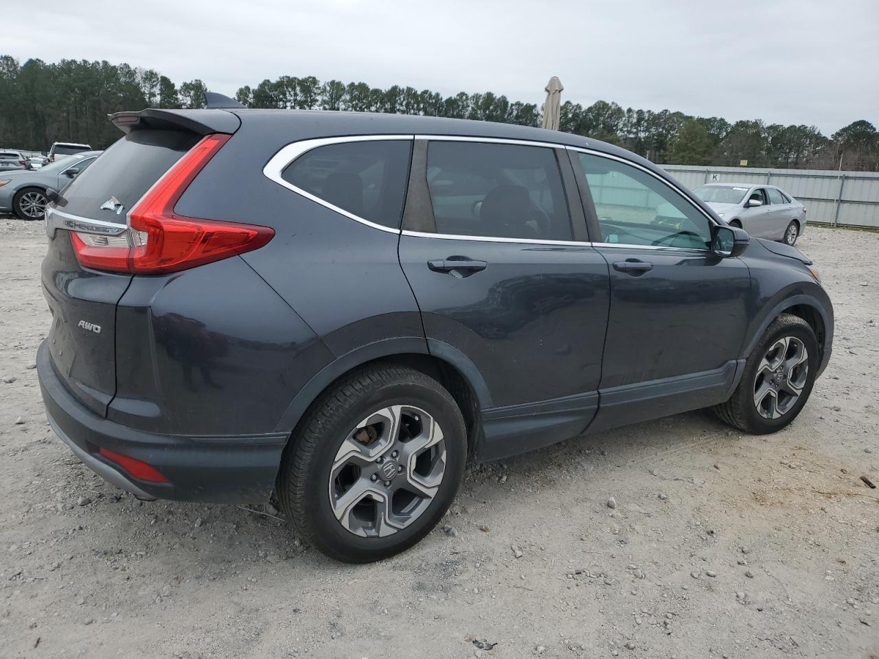 2019 Honda CR-V VIN 5J6RW2H54KL034911 Copart auction photo, side / front end damage thumbnail 3