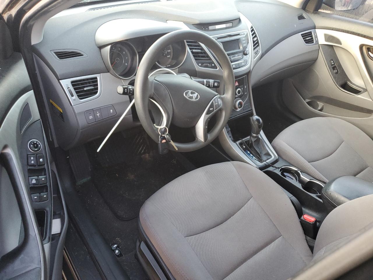 2016 Hyundai Elantra VIN 5NPDH4AE2GH662980 Copart auction photo, water/flood damage thumbnail 8