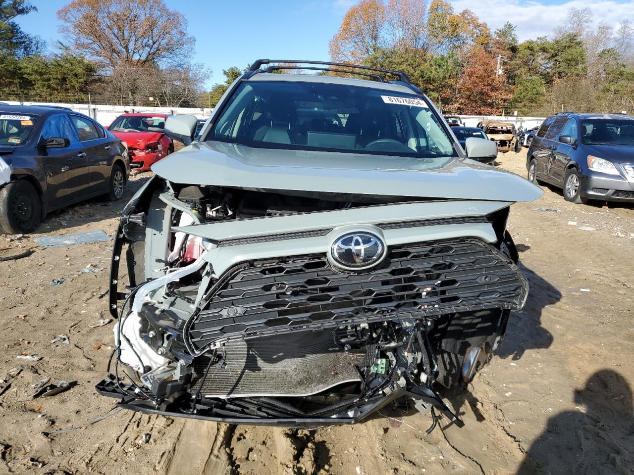 2023 Toyota RAV 4 VIN 2T3A1RFV3PW349149 Copart auction photo, mechanical / front end damage thumbnail 5