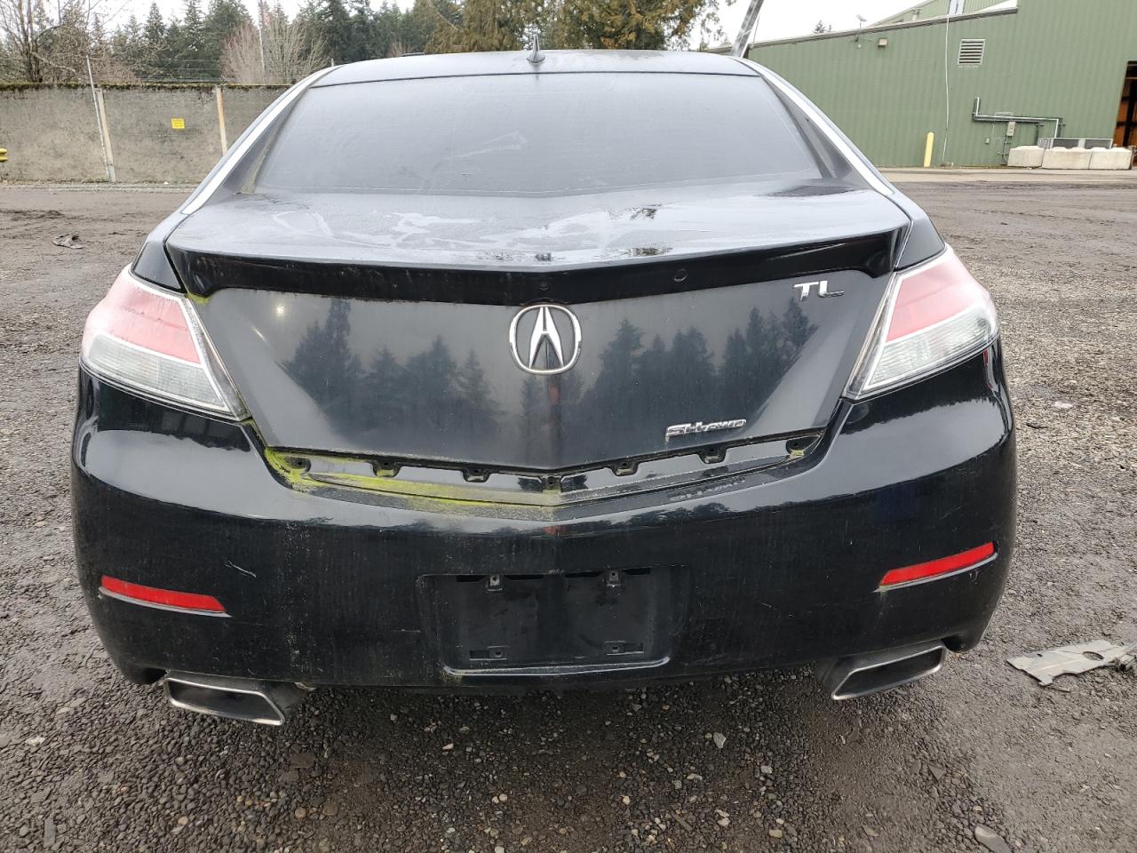 2013 Acura TL VIN 19UUA9F58DA000707 Copart auction photo, front end / rear end damage thumbnail 6