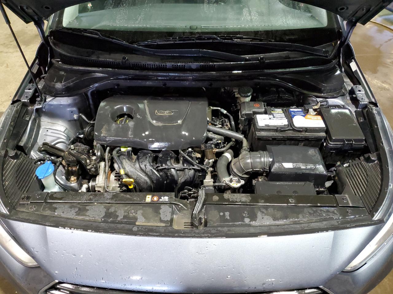 2018 Hyundai Accent VIN 3KPC24A37JE016177 Copart auction photo, mechanical / minor dent/scratches damage thumbnail 11