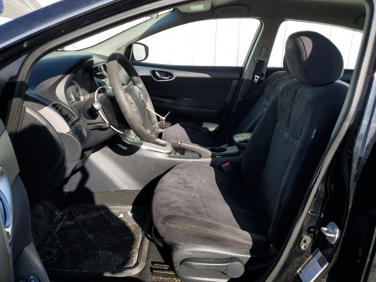 2013 Nissan Sentra VIN 3N1AB7APXDL637542 Copart auction photo, front end damage thumbnail 7
