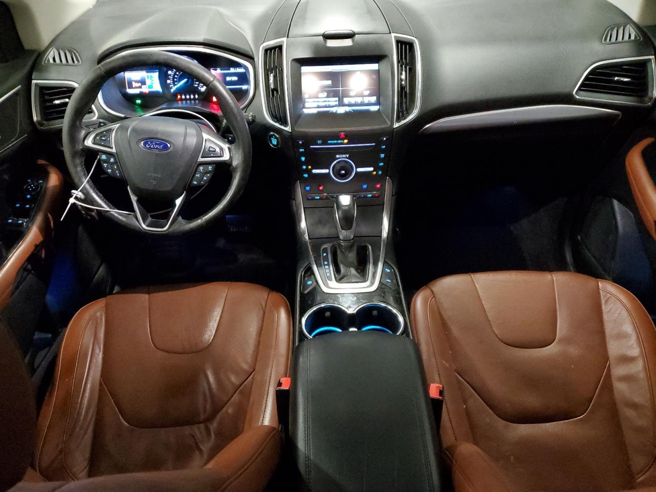 2015 Ford Edge VIN 2FMPK4K88FBC26728 Copart auction photo, front end damage thumbnail 8