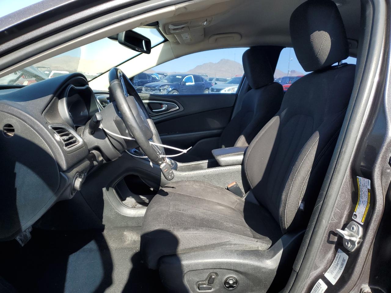 2015 Chrysler 200 VIN 1C3CCCABXFN700436 Copart auction photo, all over damage thumbnail 7