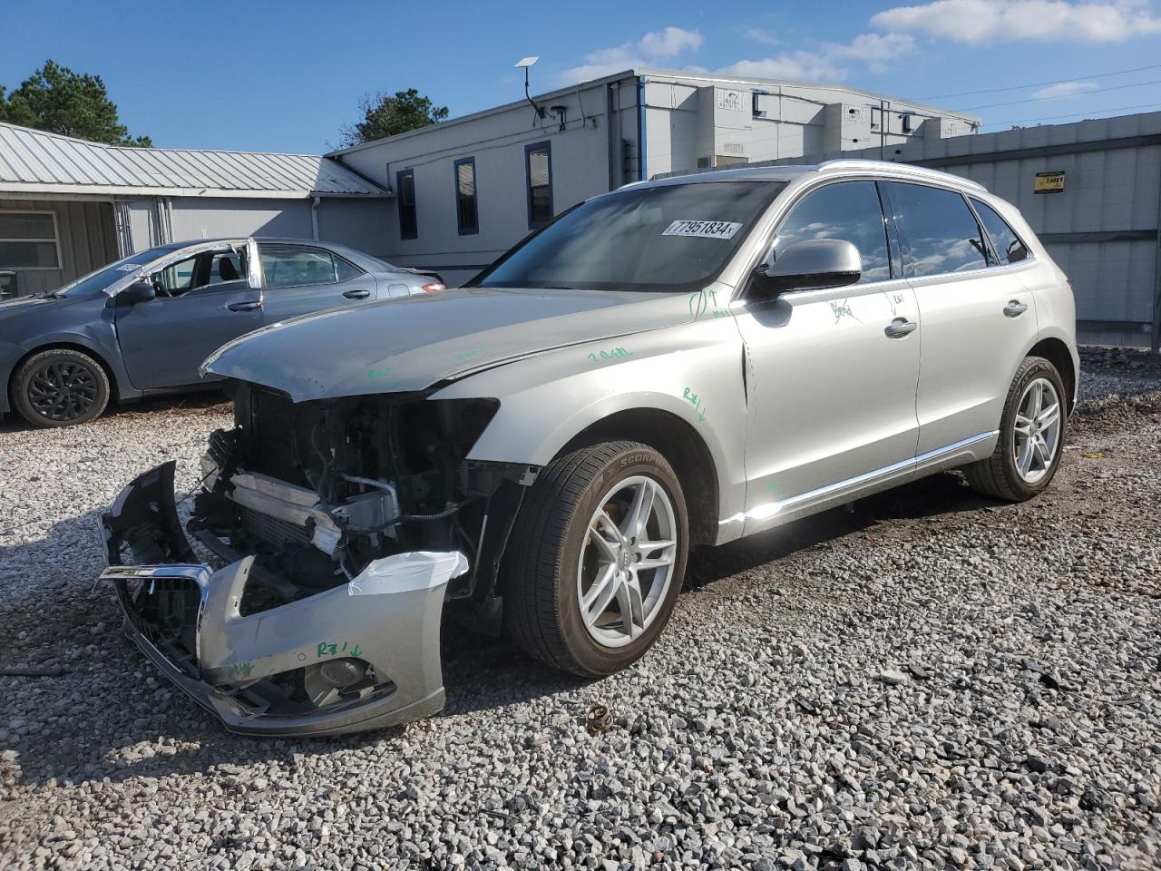 2017 Audi Q5 VIN WA1L2AFP4HA082610