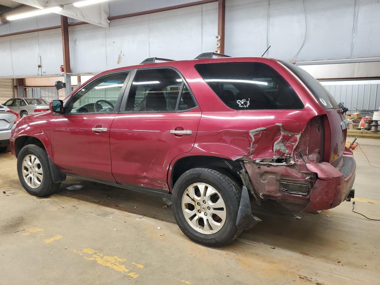 2003 Acura MDX VIN 2HNYD18683H500309 Copart auction photo, all over damage thumbnail 2