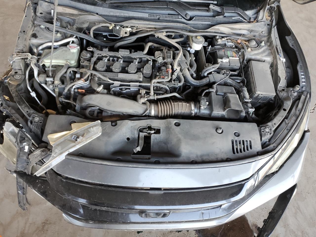 2019 Honda Civic VIN SHHFK7H35KU417256 Copart auction photo, side / front end damage thumbnail 11