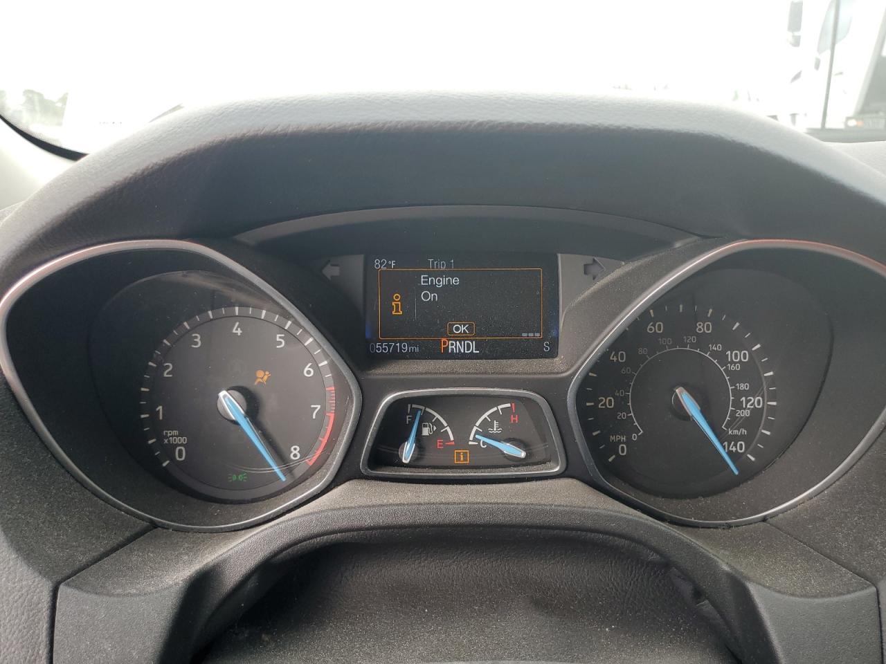2017 Ford Focus VIN 1FADP3K29HL327302 Copart auction photo, side / rear end damage thumbnail 9