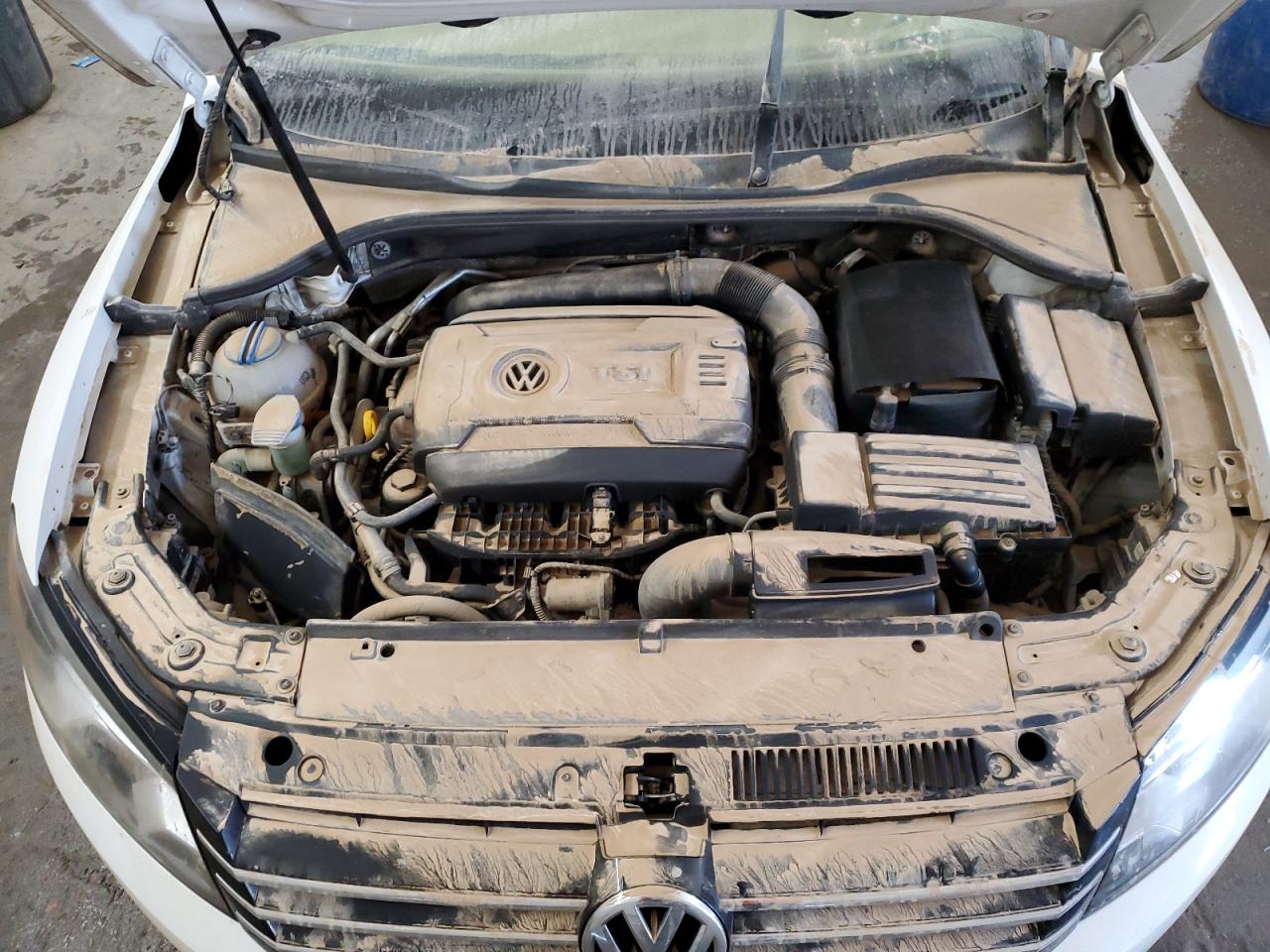 2014 Volkswagen Passat VIN 1VWBT7A3XEC100725 Copart auction photo, water/flood damage thumbnail 11