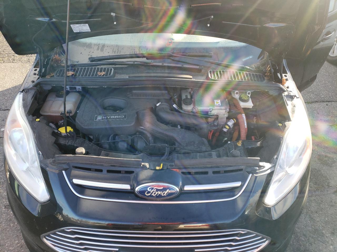 2014 Ford C-MAX VIN 1FADP5AU4EL519334 Copart auction photo, side / rear end damage thumbnail 11