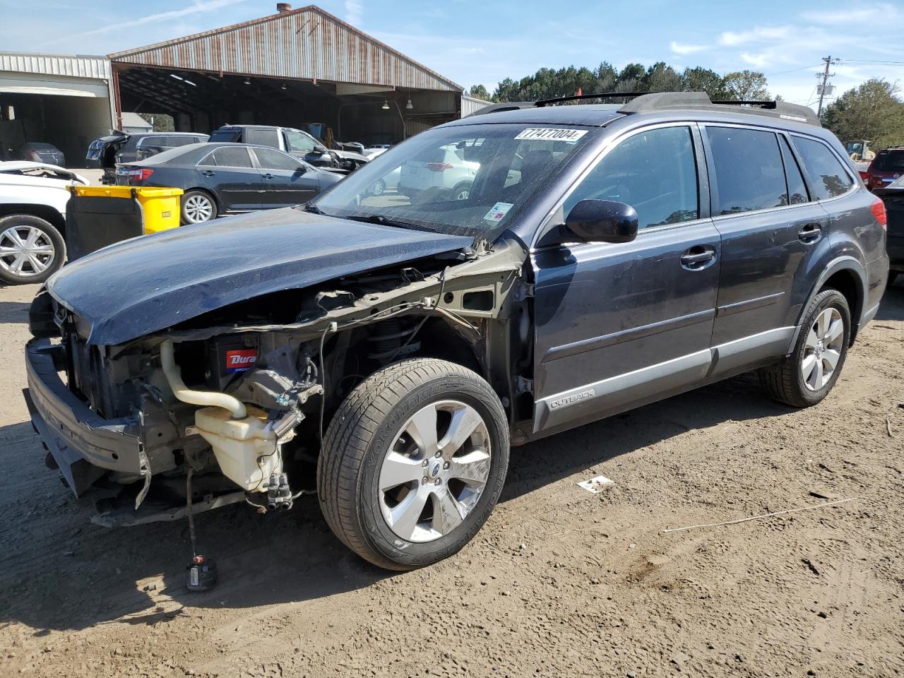 2012 Subaru Outback VIN 4S4BRCKC4C3295447