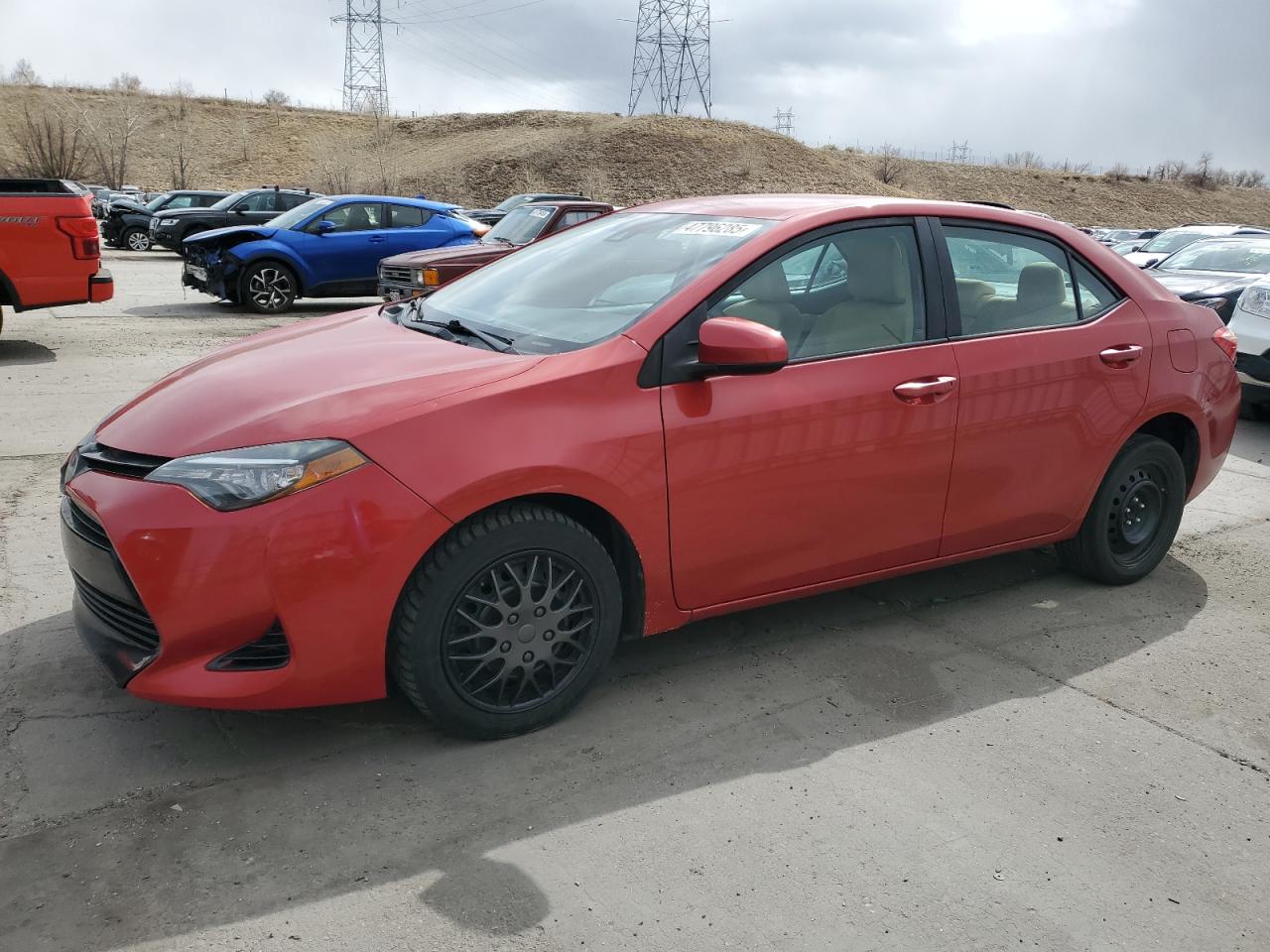 2017 Toyota Corolla VIN 5YFBURHE8HP606164