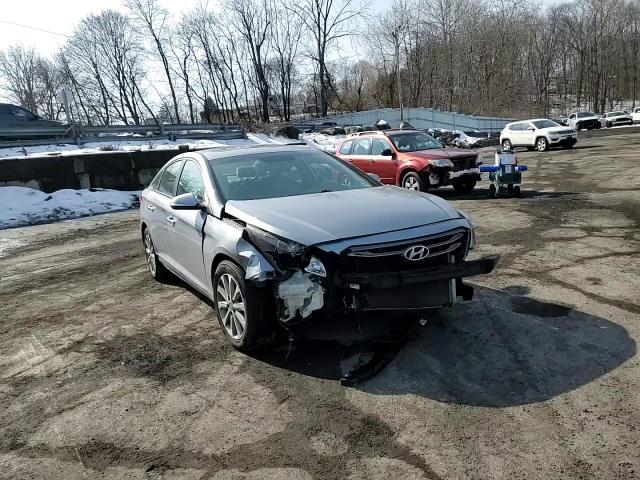 2016 Hyundai Sonata VIN 5NPE34AF4GH432224 Copart auction photo, front end / minor dent/scratches damage thumbnail 11