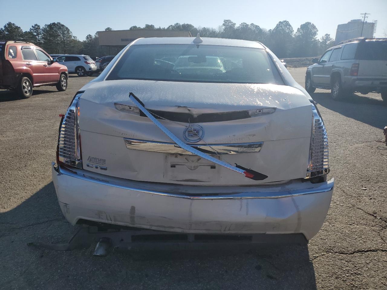 2013 Cadillac CTS VIN 1G6DE5E58D0150340 Copart auction photo, rear end damage thumbnail 6