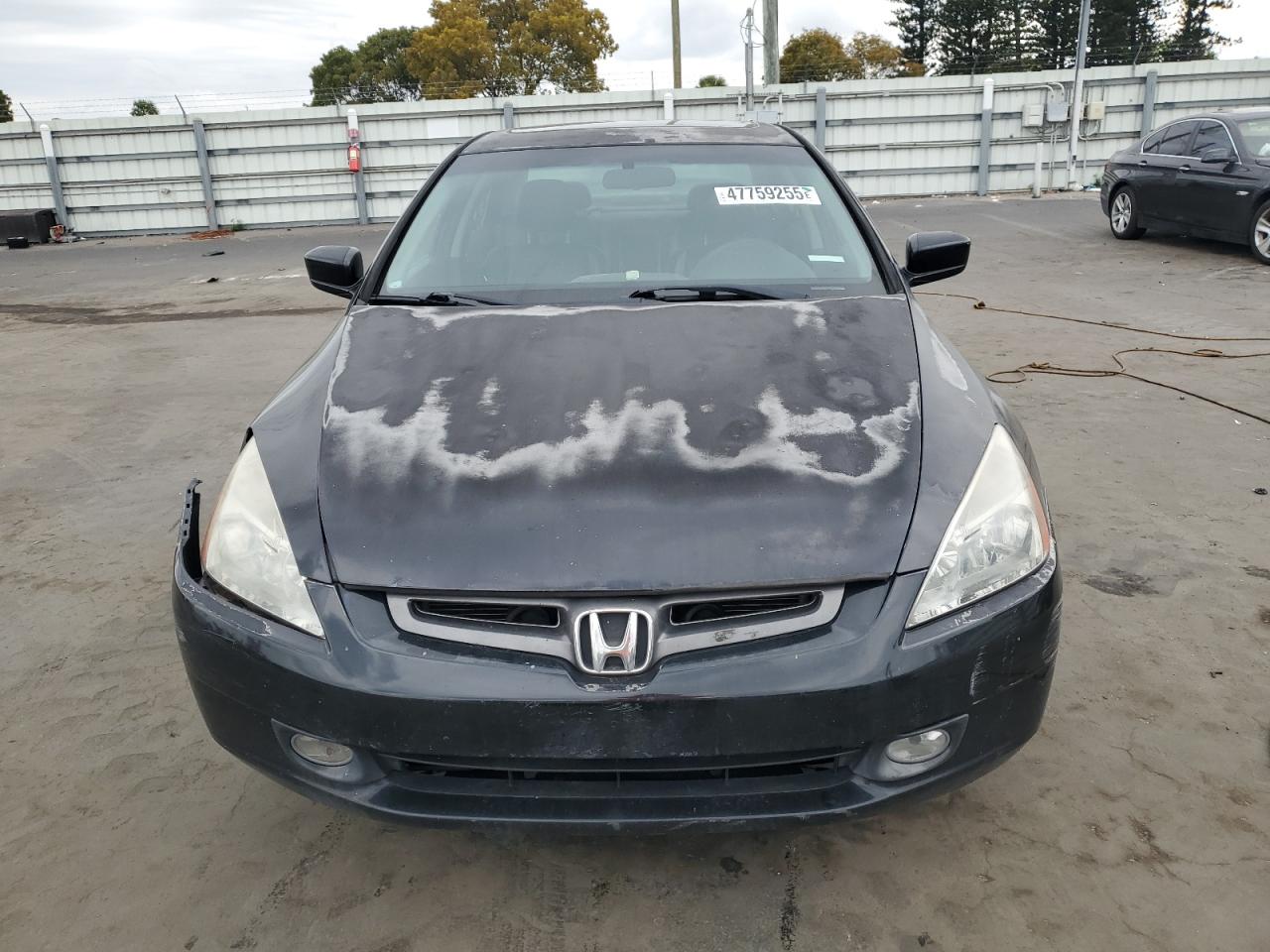 2003 Honda Accord VIN 1HGCM66453A802140 Copart auction photo, front end / rear end damage thumbnail 5