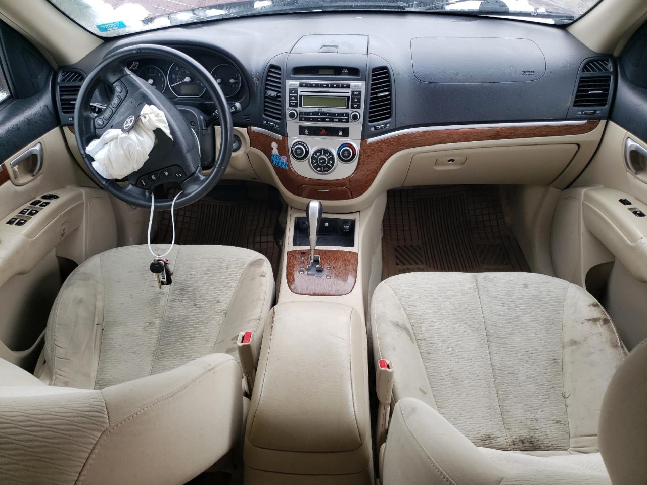 2007 Hyundai Santa Fe VIN 5NMSH73E87H120446 Copart auction photo, front end damage thumbnail 8