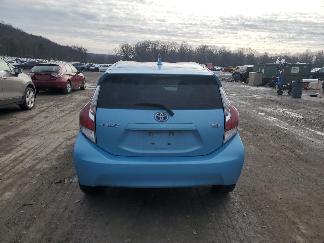 2015 Toyota Prius VIN JTDKDTB33F1100313 Copart auction photo, front end damage thumbnail 6