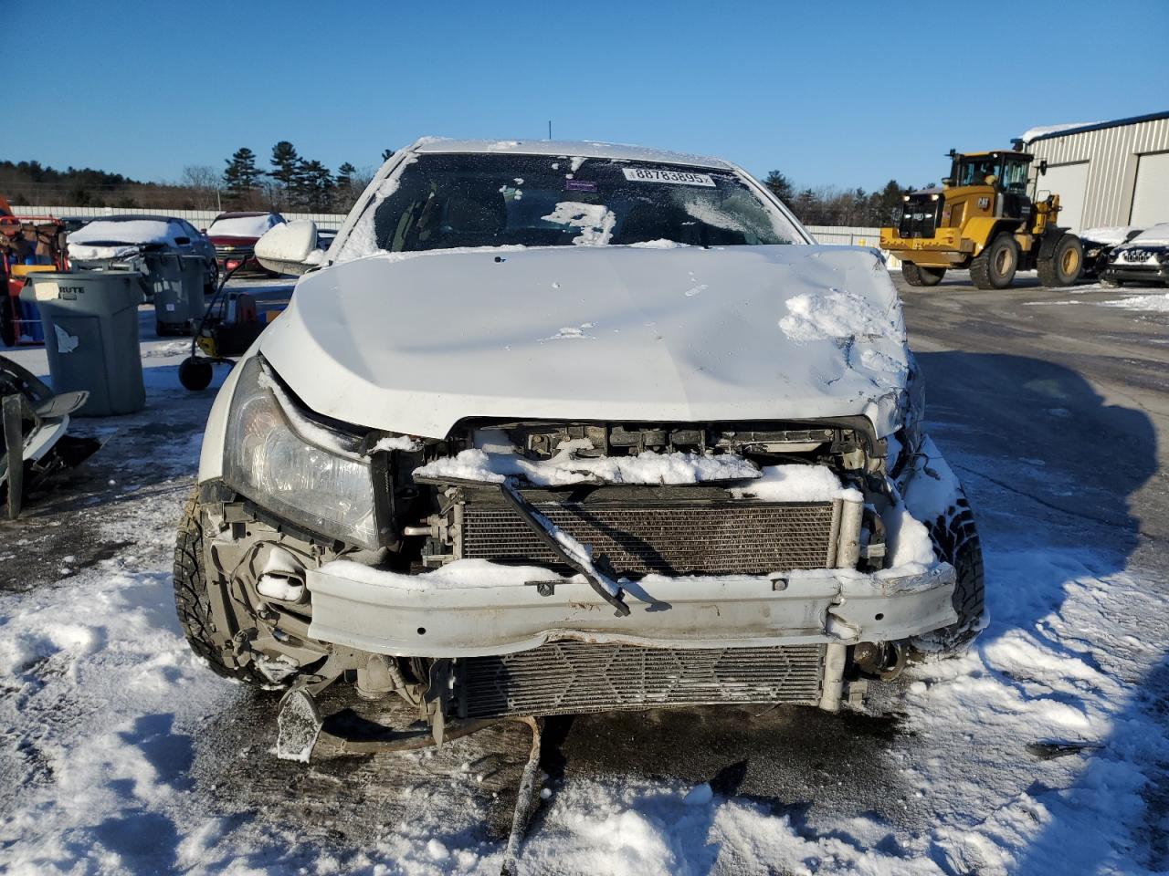 2014 Chevrolet Cruze VIN 1G1PC5SB7E7158196 Copart auction photo, front end / side damage thumbnail 5