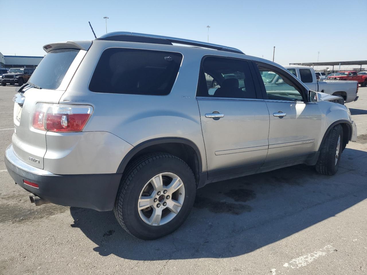 2007 GMC Acadia VIN 1GKEV23717J141910 Copart auction photo, front end / rear end damage thumbnail 3
