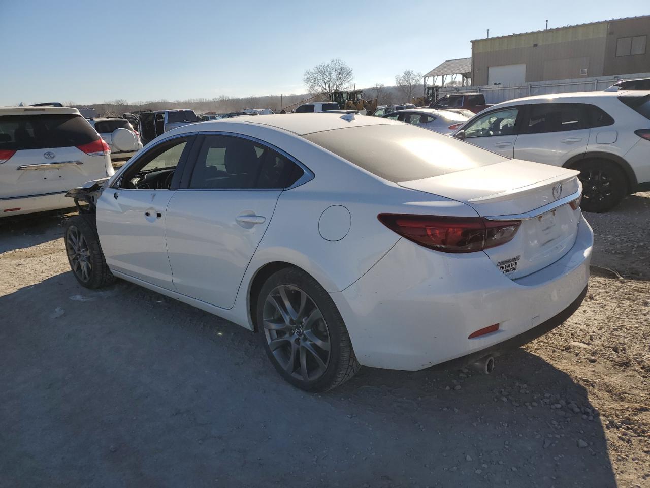 2017 Mazda 6 VIN JM1GL1X51H1109778 Copart auction photo, front end damage thumbnail 2