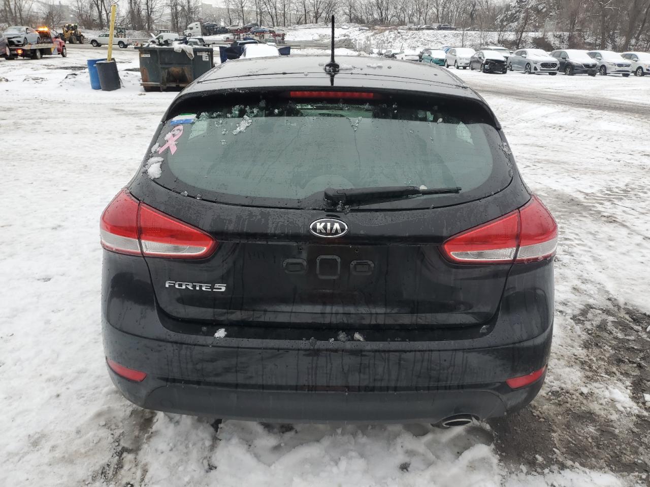 2017 KIA Forte VIN KNAFK5A8XH5730824 Copart auction photo, front end / minor dent/scratches damage thumbnail 6