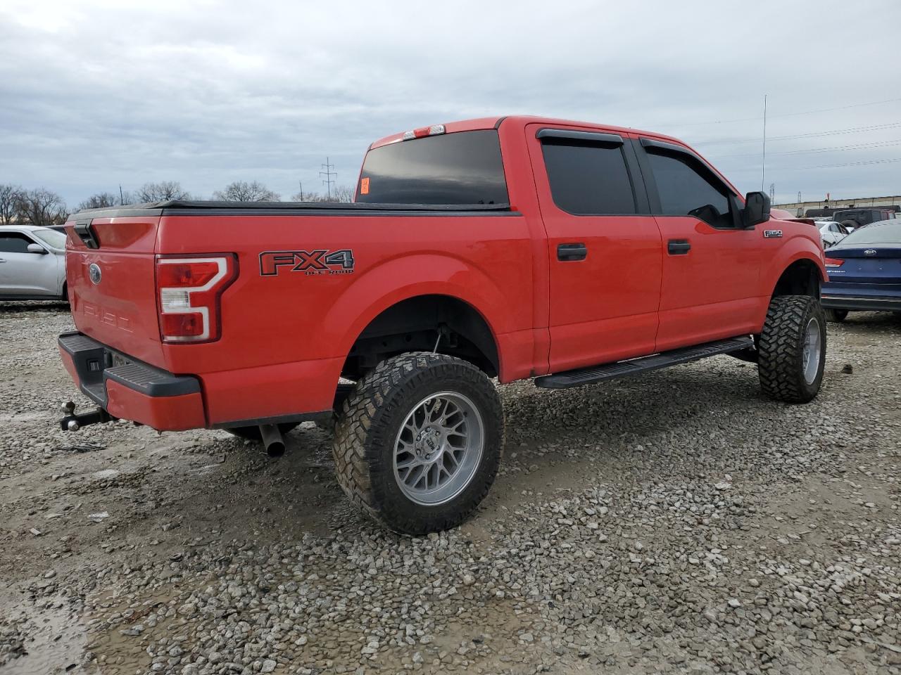 2019 Ford F-150 VIN 1FTEW1E5XKFC05730 Copart auction photo, front end damage thumbnail 3