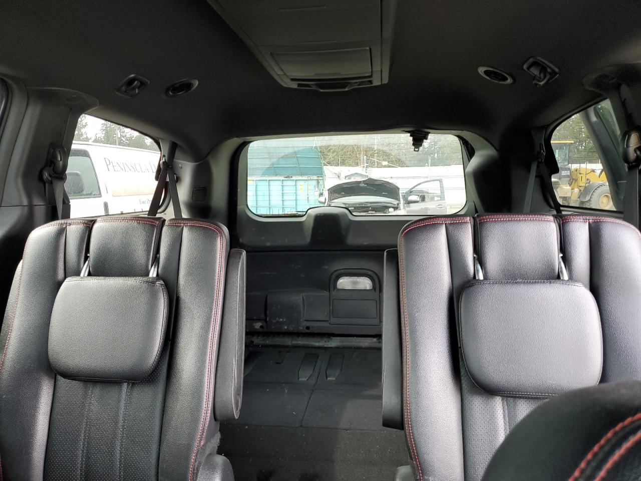 2014 Dodge Caravan VIN 2C4RDGEG3ER430984 Copart auction photo, top/roof damage thumbnail 10
