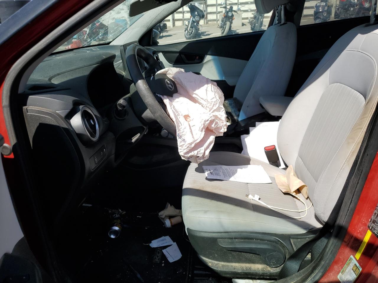 2022 Hyundai Kona VIN KM8K6CAB4NU903241 Copart auction photo, front end damage thumbnail 7