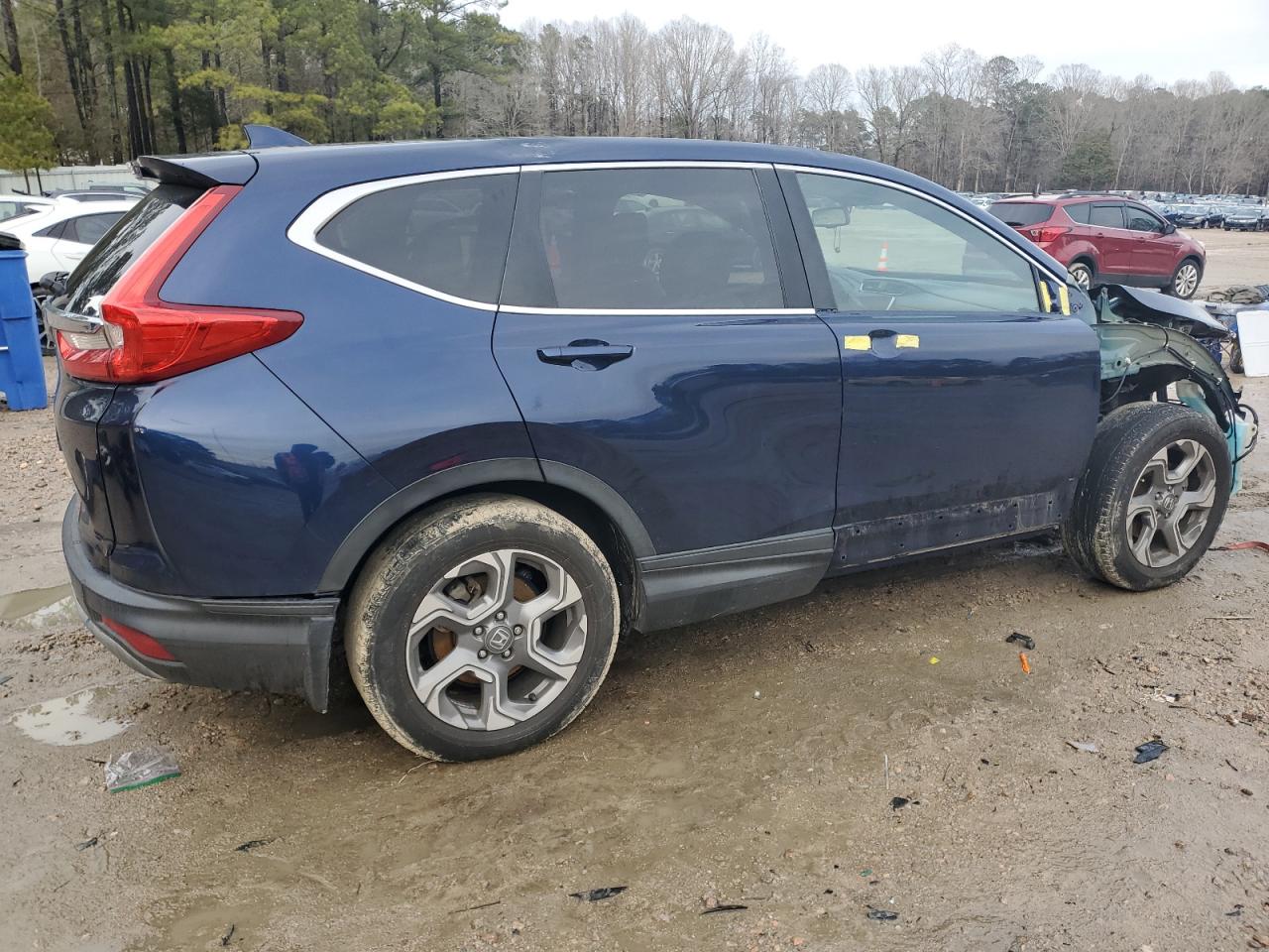 2017 Honda CR-V VIN 2HKRW1H84HH506452 Copart auction photo, all over / undercarriage damage thumbnail 3