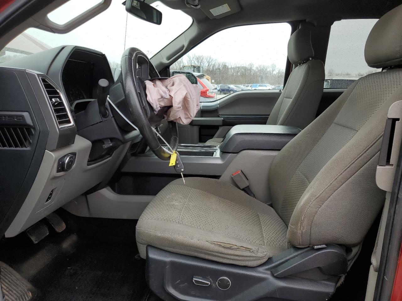 2015 Ford F-150 VIN 1FTFX1EF3FFB54698 Copart auction photo, front end damage thumbnail 7