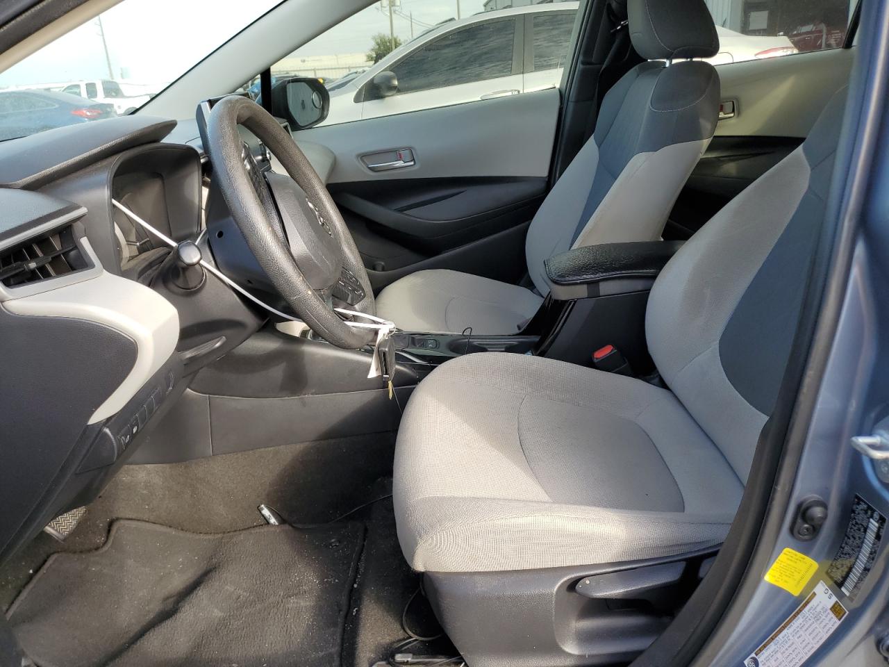 2020 Toyota Corolla VIN JTDEPRAE2LJ015243 Copart auction photo, front end / side damage thumbnail 7