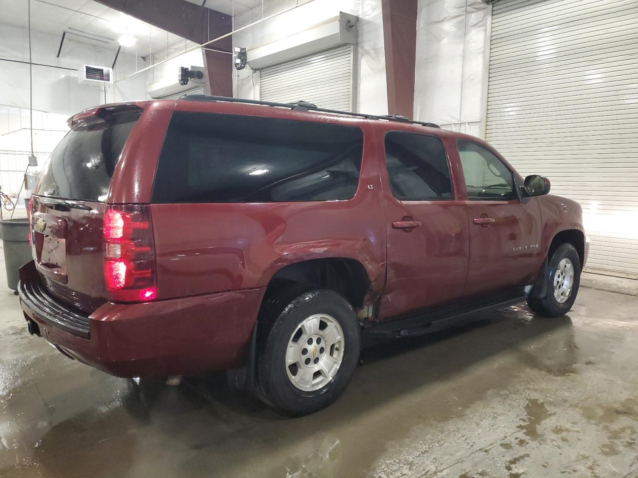 2009 Chevrolet Suburban VIN 1GNFK26329R158406 Copart auction photo, side damage thumbnail 3