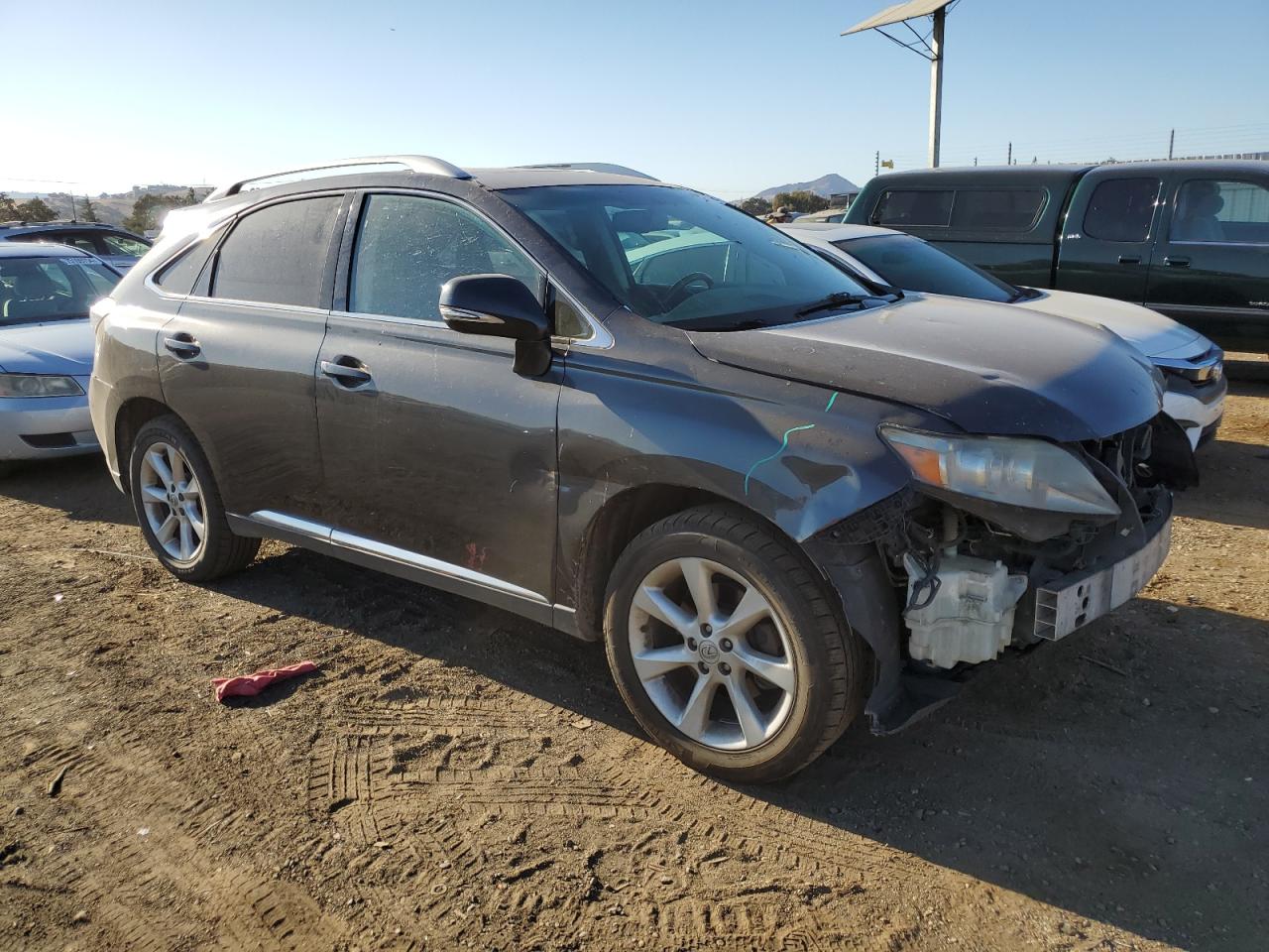 2010 Lexus RX VIN 2T2BK1BA9AC006705 Copart auction photo, front end damage thumbnail 4