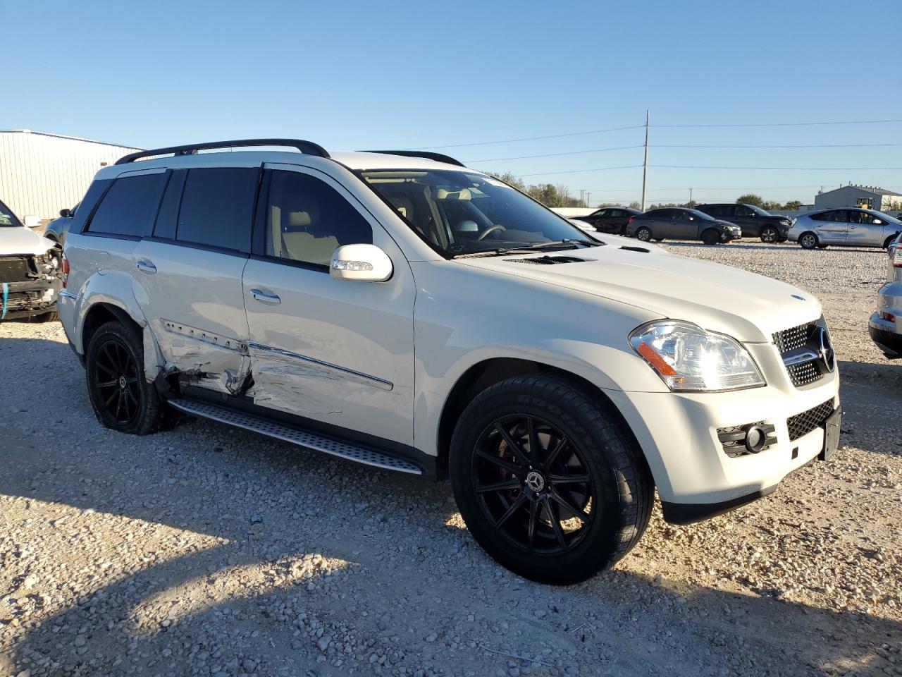 2008 Mercedes-Benz GL-klasse VIN 4JGBF71E88A323790 Copart auction photo, side damage thumbnail 4