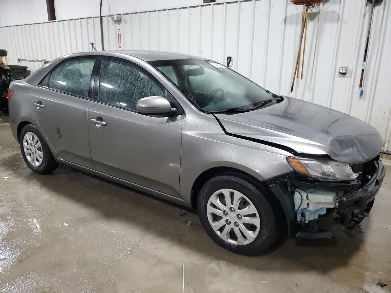 2012 KIA Forte VIN KNAFU4A24C5637807 Copart auction photo, front end damage thumbnail 4