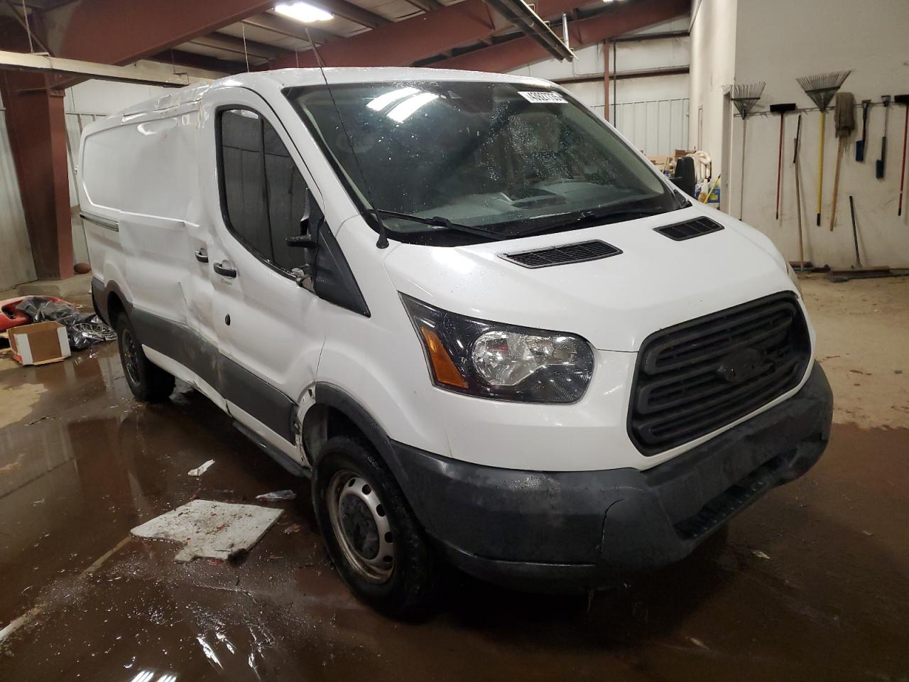 2016 Ford Transit VIN 1FTYR1YM3GKB54819 Copart auction photo, rollover damage thumbnail 4
