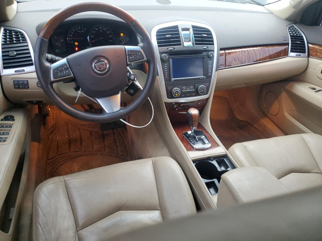 2008 Cadillac SRX VIN 1GYEE437380131761 Copart auction photo, front end damage thumbnail 8