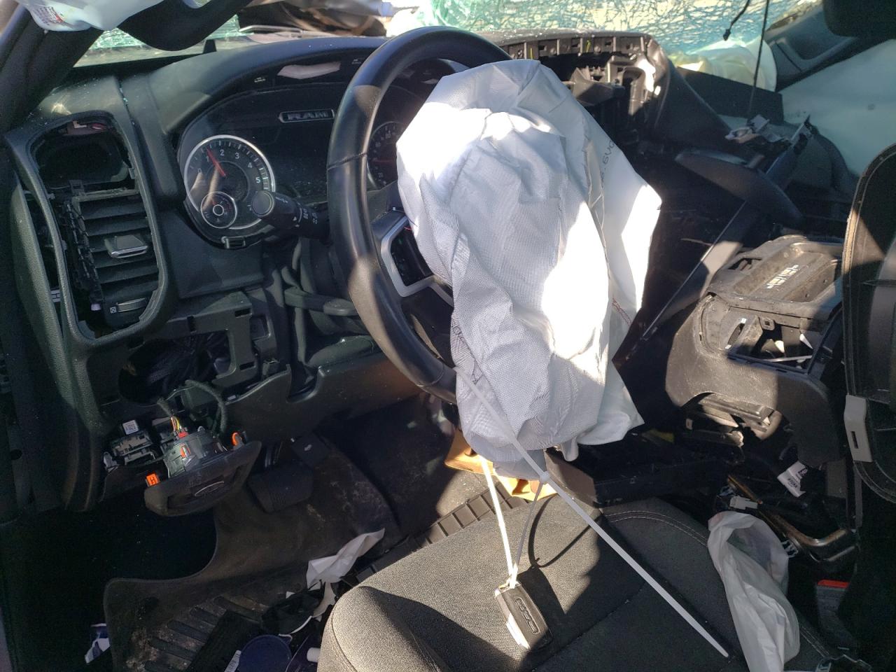 2021 RAM 1500 VIN 1C6RREFT4MN690945 Copart auction photo, all over / undercarriage damage thumbnail 8