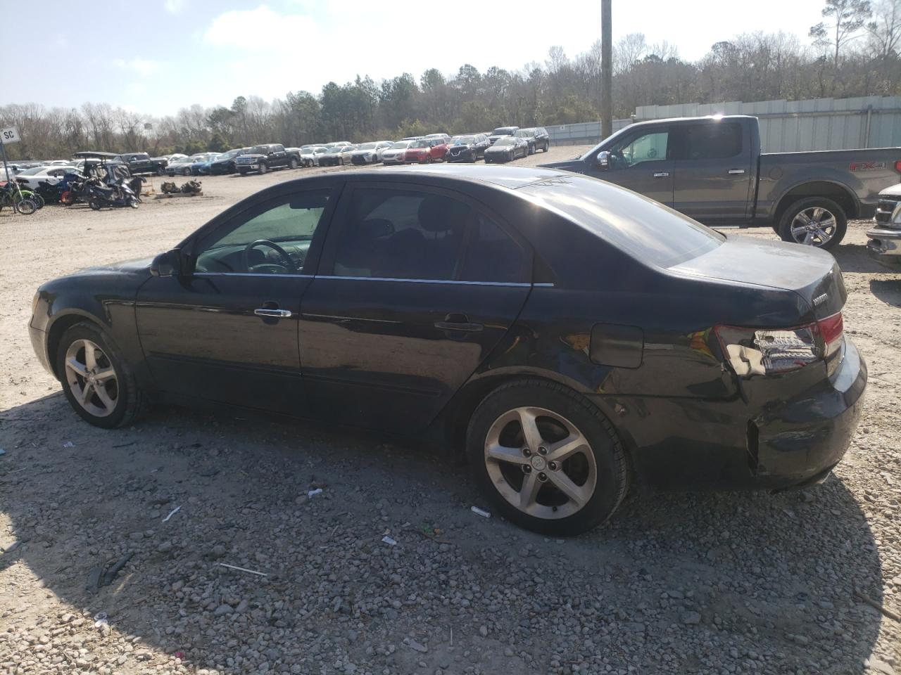 2007 Hyundai Sonata VIN 5NPEU46F57H215352 Copart auction photo, front end / rear end damage thumbnail 2