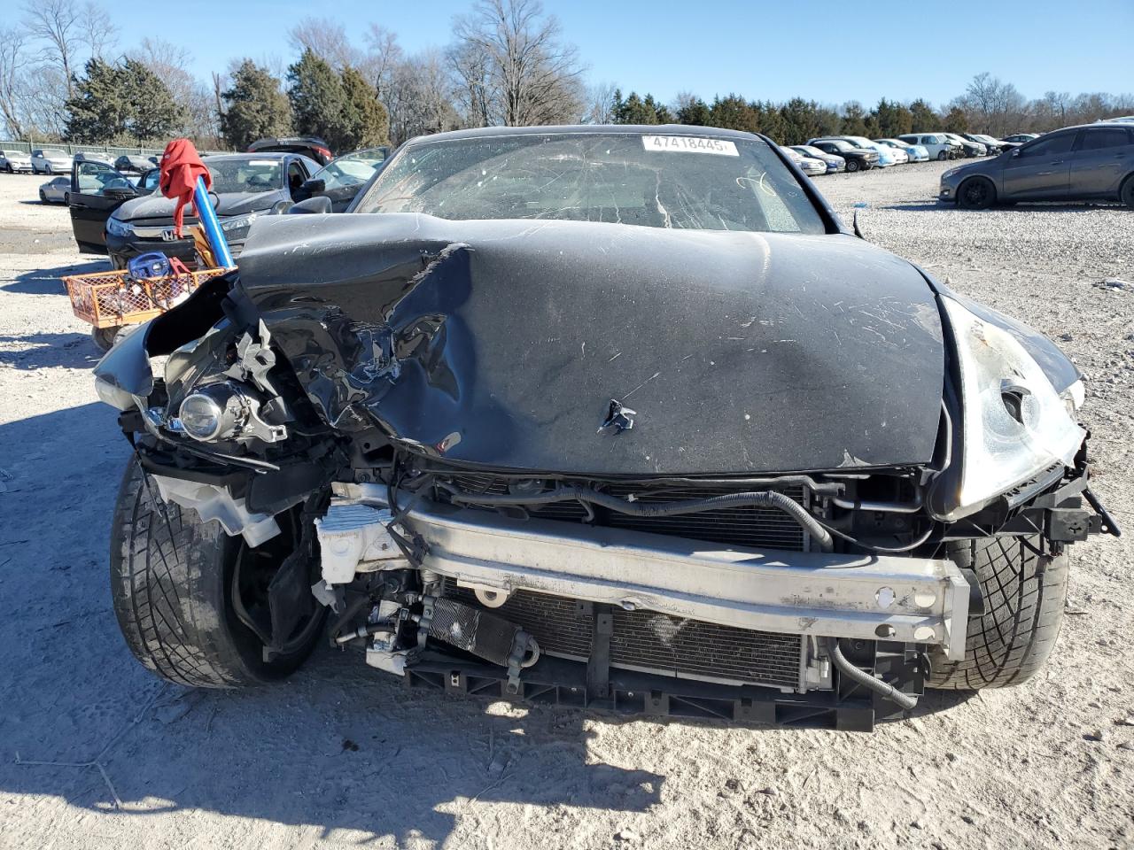 2009 Nissan 370Z VIN JN1AZ44E99M408352 Copart auction photo, front end damage thumbnail 5