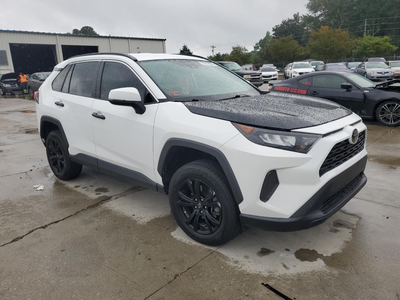 2020 Toyota RAV 4 VIN 2T3K1RFV2LC041888 Copart auction photo, side damage thumbnail 4