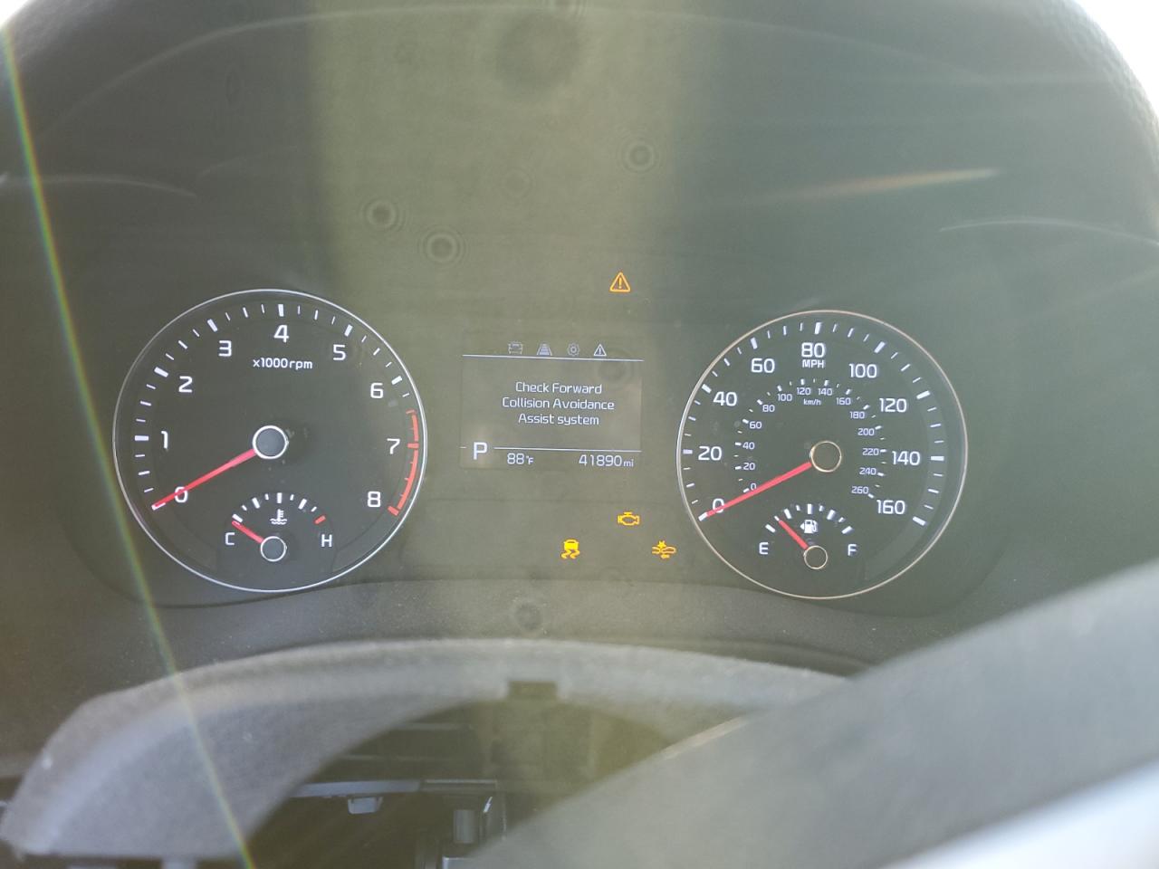 2019 KIA Forte VIN 3KPF24AD0KE121943 Copart auction photo, front end / side damage thumbnail 9