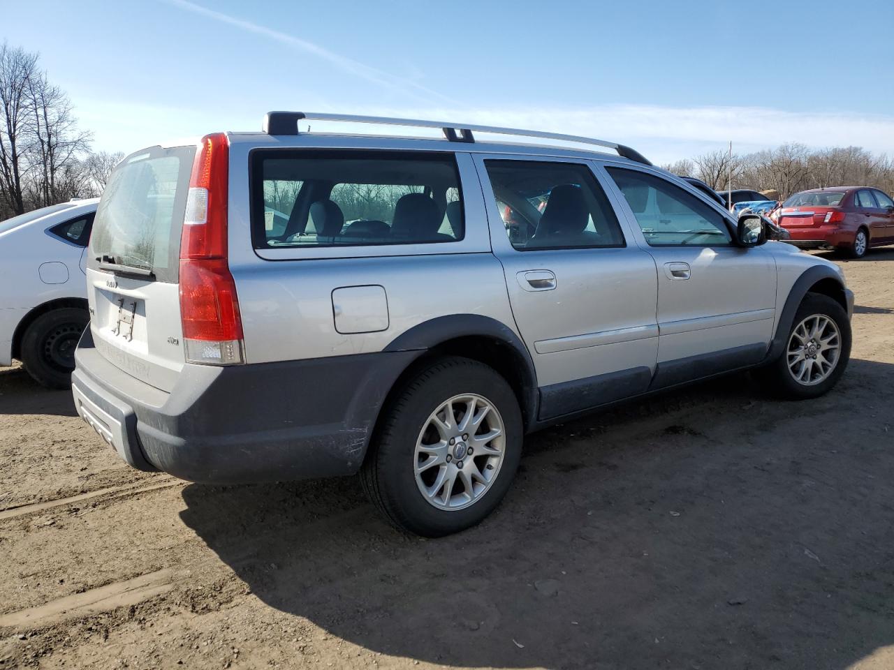 2007 Volvo XC70 VIN YV4SZ592771259800 Copart auction photo, front end / side damage thumbnail 3