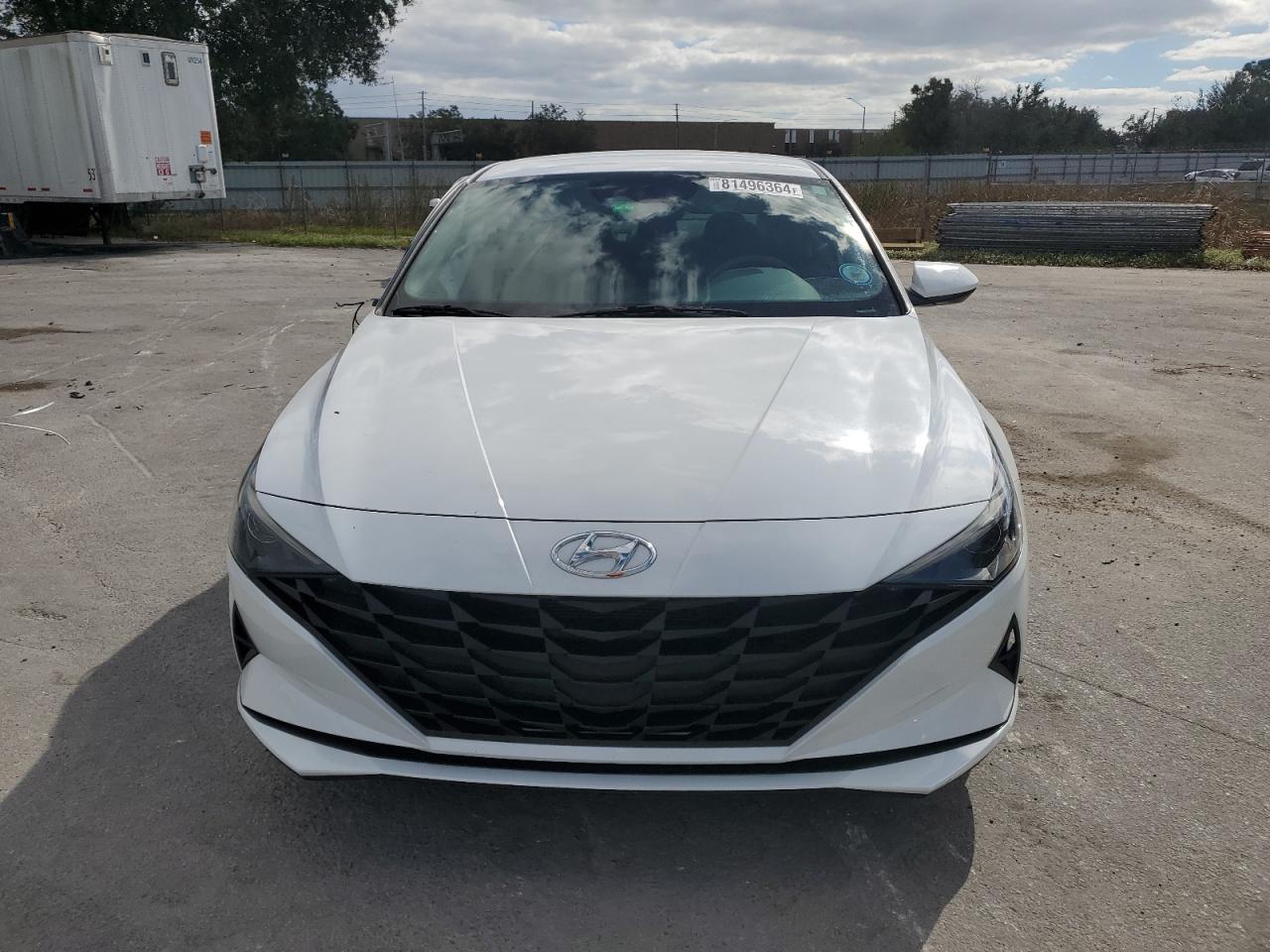 2021 Hyundai Elantra VIN 5NPLM4AG5MH007393 Copart auction photo, side / front end damage thumbnail 5