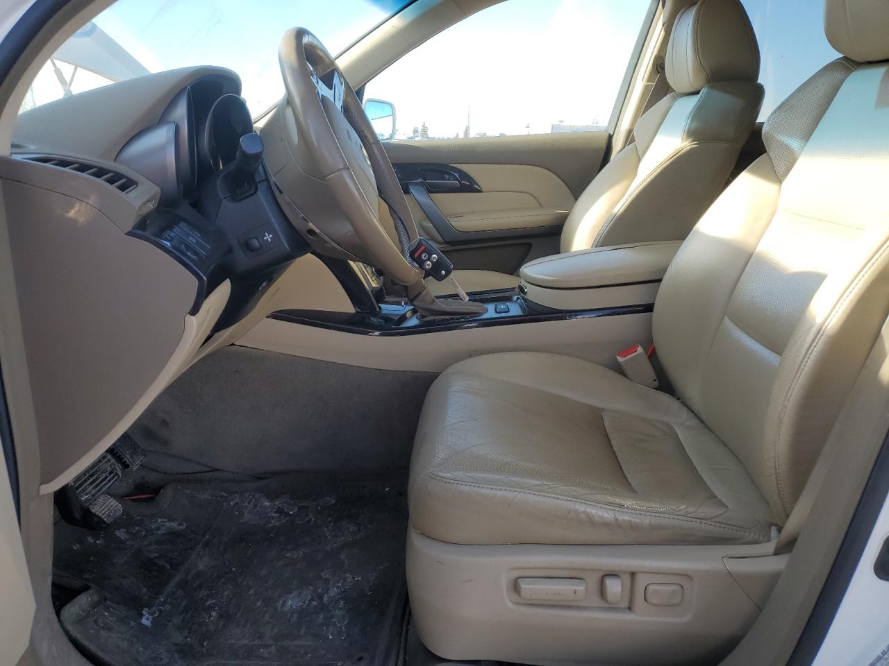 2009 Acura MDX VIN 2HNYD28889H002109 Copart auction photo, front end / undercarriage damage thumbnail 7