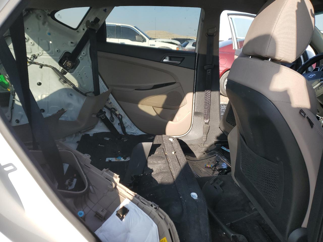 2020 Hyundai Tucson VIN KM8J2CA45LU162295 Copart auction photo, rear end damage thumbnail 10