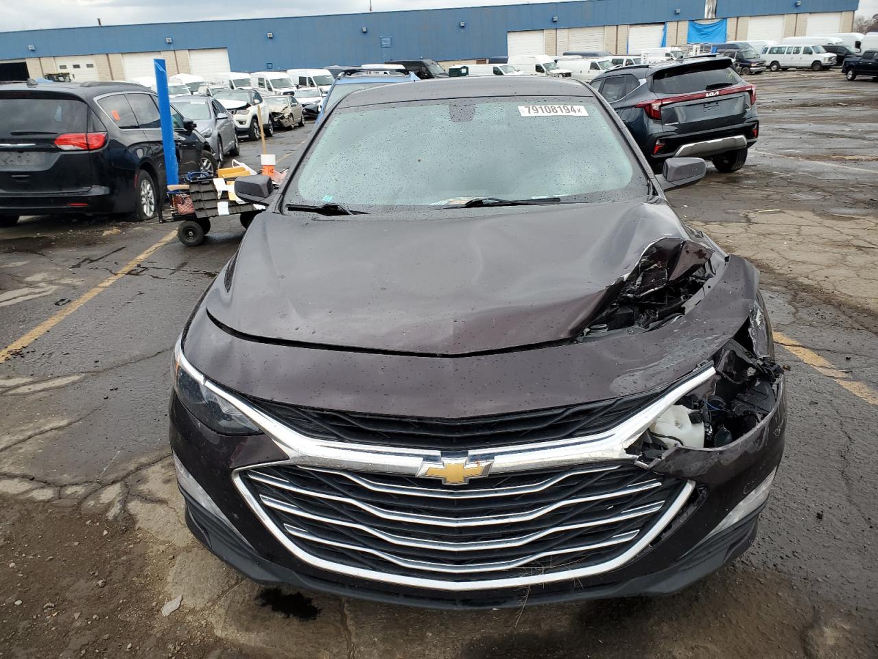 2021 Chevrolet Malibu VIN 1G1ZD5ST1MF023007 Copart auction photo, front end damage thumbnail 5